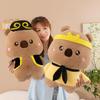 Journey To the West Doll Plush Toy Capybara Turned Into Monkey King Doll Video Game City Exchange Gift Doll