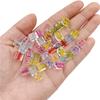 Acrylic Beads For Making Transparent Bracelet Earring Diy Craft Square Cube Beads 20pcs 8mm Beads Needlework Jewelry Supplies