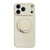 For iPhone 17 Pro Max Case 360 Rotating Kickstand Precision Cutout Liquid Silicone Phone Cover