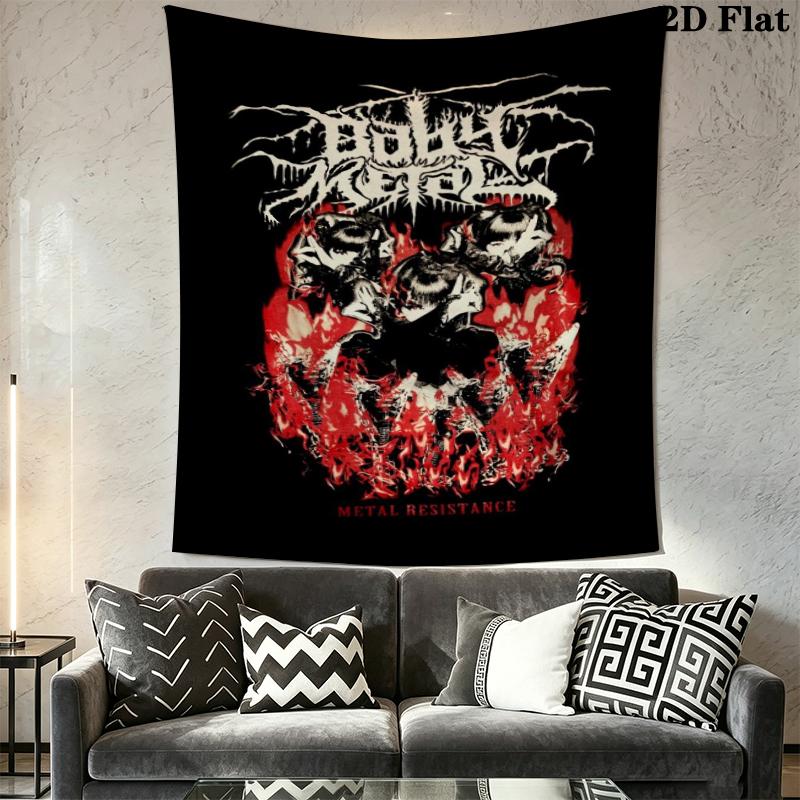 Настенный гобелен Babymetal Эстетичное настенное панно Печатная ткань Одеяло Декоративные гобелены для спальни гостиной Домашний декор