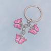 New Colorful Butterfly Keychain - European & American Cross-Border Gift Bag Accessory