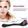 Набор микроигл Derma Roller для лица, тела и волос Титановый ролик для микроиголь премиум-класса 540 для мужчин и женщин 0,3/0,5/1,0/1,5 мммм)