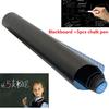 45CMx100CM Vinyl Chalkboard Wall Stickers Removable Blackboard Decals Great Gift for Kids