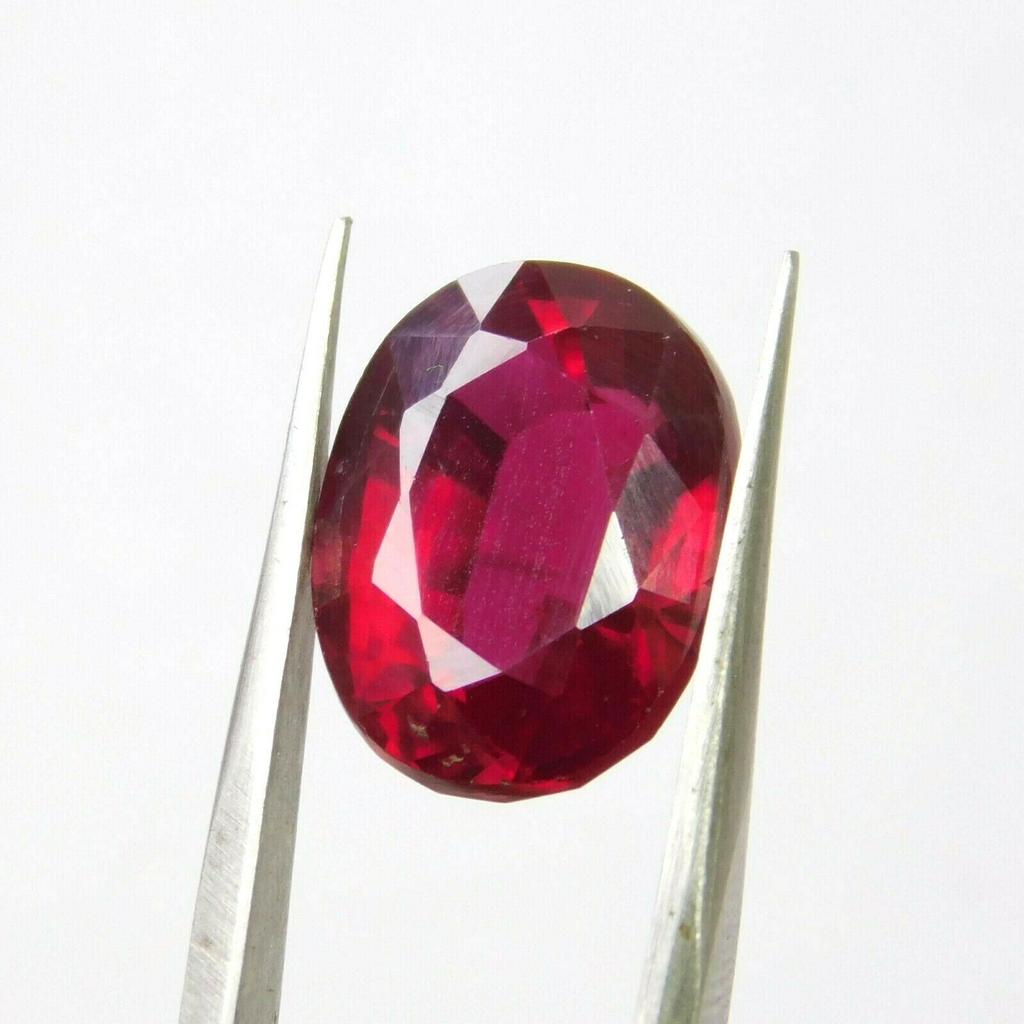Burmese Red Ruby 10.15 Ct Natural Brilliant Oval Cut Loose Gemstone