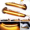 For  A4 S4 RS4 B9 2016-2019 A5 S5 RS5 Dynamic Turn Signal LED Light Side Wing Rearview Mirror Indicator Sequential Blinker
