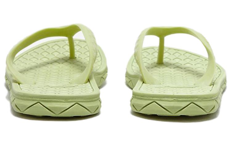 New Balance Удобные нескользящие шлепанцы женские зеленые NBRJDF711E