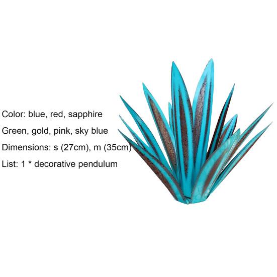 Скульптура текилы в форме текилы, садовое украшение, садовые фигурки из нержавеющей стали, домашний декор