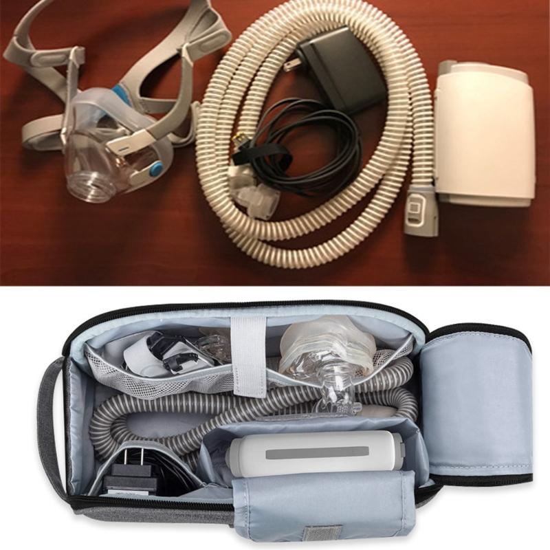Small CPAP Organizers Travel Carrying Bag Portable CPAP Equipment and Supplies Storage Bag for Home and Travel Use