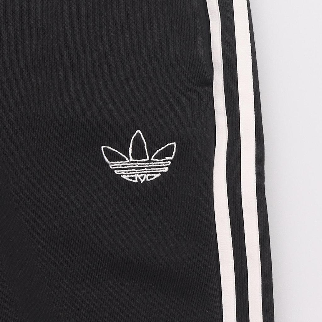 Adidas Logo Stripe Track Pants Women Bottoms Black IC8125