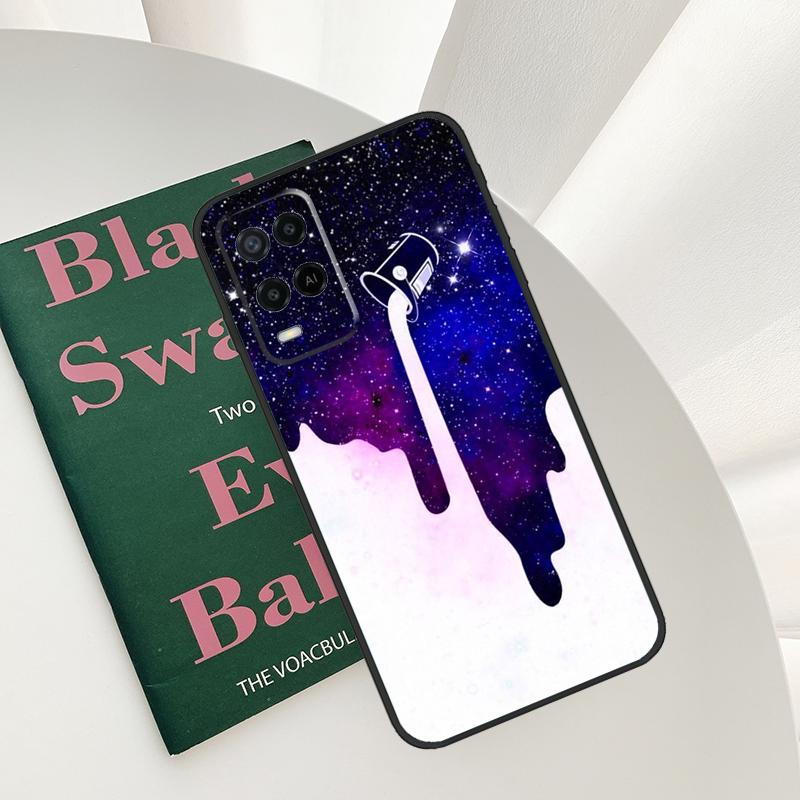 Эстетичный чехол в стиле Дрип-арт для Oppo A15 A16 A17 A52 A72 A76 A96 A54 A74 A94 A54S A57S A58 A78 A98 A57 A77