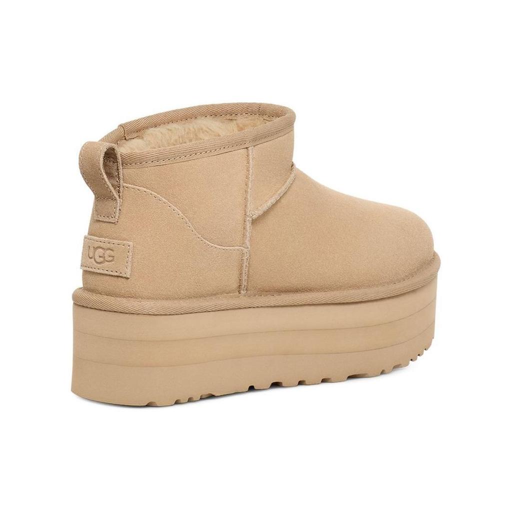 (WMNS) UGG Classic Ultra Mini Platform 'Mustard Seed' Women's 1135092-MDSD