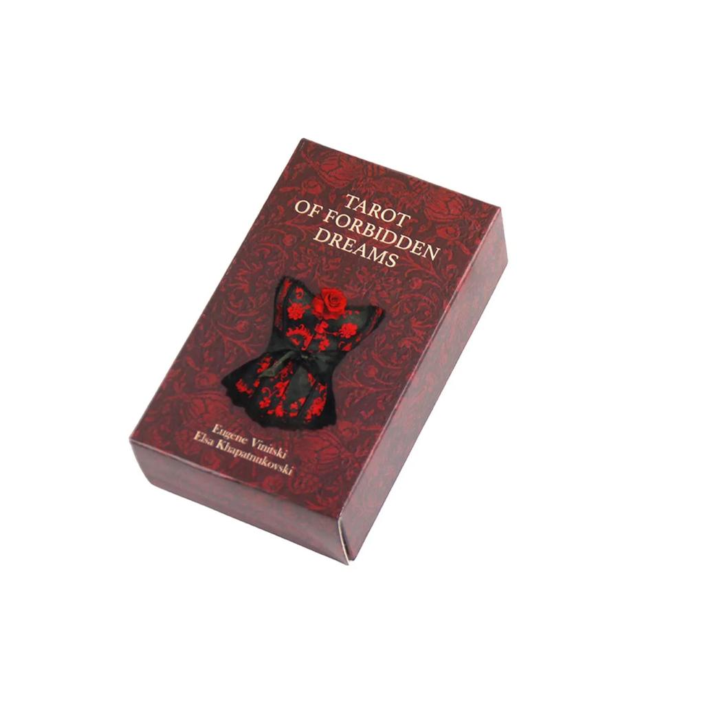 Taboo Dream Tarot Card Game English Version Guide Magic Fate Divine Oracle Карта Карты Судьба Пророчество Карта Семейная игра для сбора