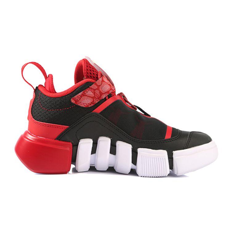 Li Ning Childrens Wudao Trend Sports Casual Shoes Детская повседневная обувь Черный Красный YKCQ146-3