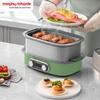 Многофункциональный электрический пароварка Morphy Richards 12 л, штепсель CN (адаптер в комплекте)