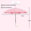 Universal Portable Mini Phone Umbrella Stand Outdoor Riding Waterproof Sunshade Mobile Phones Umbrella Bracket Holder
