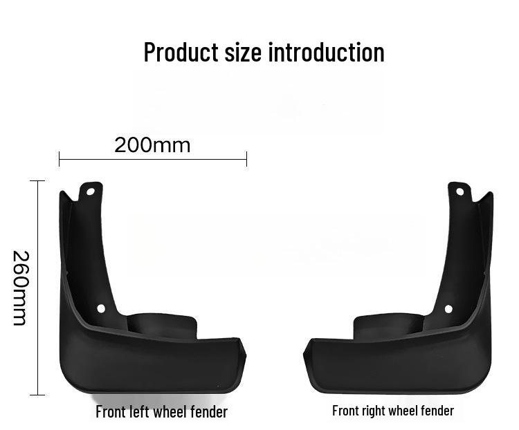 2021 Skoda Octavia Pro Cross-Border Tire Mud Flaps
