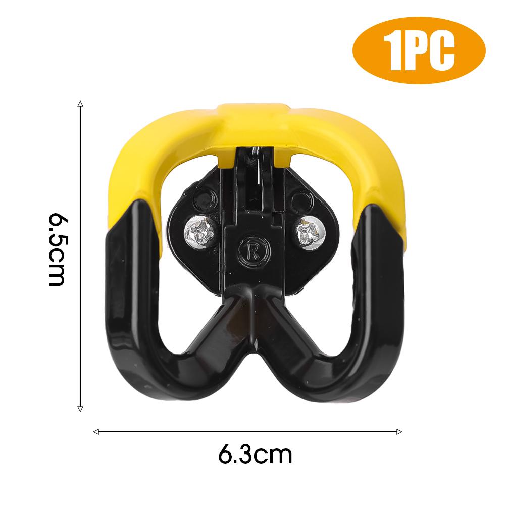 Крюк для хранения электромобиля из алюминиевого сплава, высокопрочный перфорированный крючок для сумок для шлемов, аксессуары для модификации электромобиля