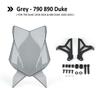 Motorcycle Windscreen Windshield Wind Screen Shield Protector Deflector Guard For 790duke 790 Duk 18-24 890duke 890 Duk 20-23