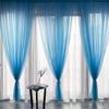 30% Shading Sheer Curtains for Living Room Window Transparent Voile Tulle Curtain Colourful Wedding Drapes Home Decor High Quality