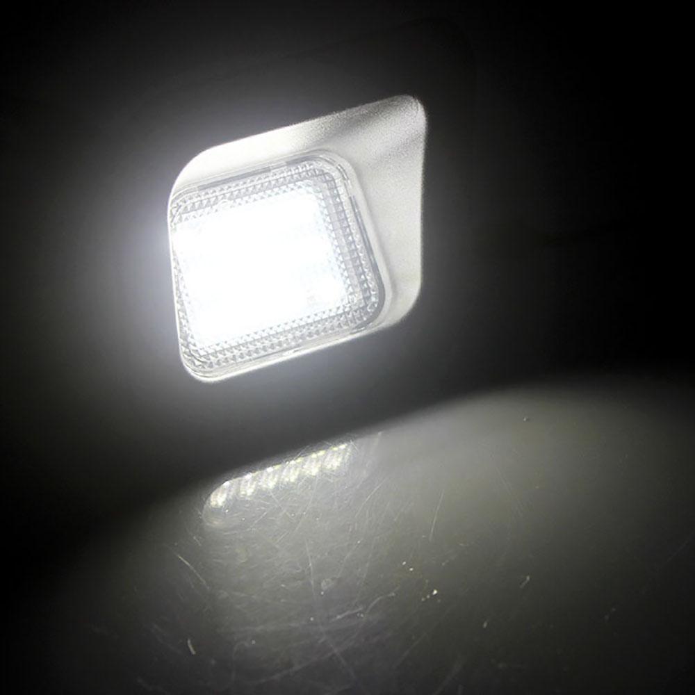 Pair Led License Plate Light 55078095Ae For Dodge Ram 1500 2500 3500 55077291Ad