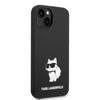 Etui do iPhone 14 Plus Karl Lagerfeld Silicone MagSafe Czarne