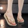 Fashion Medium Heel Outside Slides Non Slip Shoes Cheap Liquidation Chic Elegant Vip Women's Slippers and Ladies Sandals Eva Unique Shoe