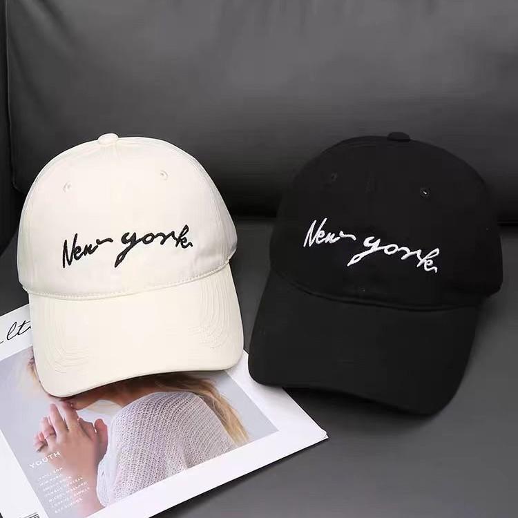 Embroidered letter baseball cap, unisex, suitable for spring and summer, versatile, and provides sun protection