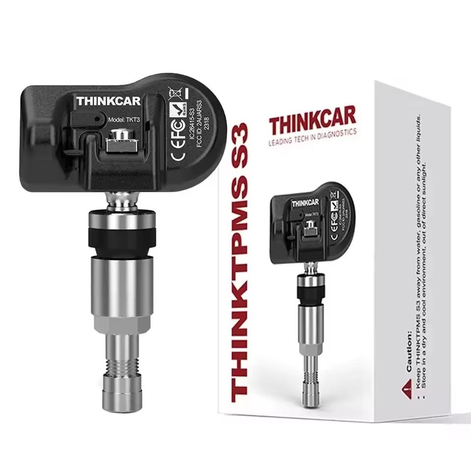 THINKCAR THINKTPMS S3 Upgrade of S2 Car TPMS Tire Pressure Sensor 315MHz 433MHz Program Work with Thinkcar and Mucar tpms tool