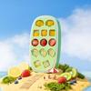 Бутылка для кубиков льда 3 в 1 Бутылка для кубиков льда с трубочкой Портативная безконтактная форма для кубиков льда Нажмите, чтобы выпустить