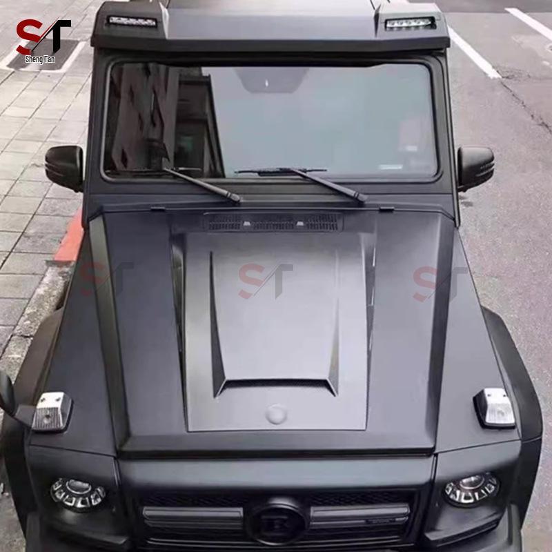 Капот из углеродного волокна в стиле BS для Mercedes-Benz G-Class W463 G63/G500/G55/G350