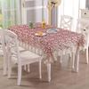 Lace Tablecloth Double-Layer Mesh Embroidery Hollow Table Cloth Coffee Table Cover Towel Small Fresh Tablecloth