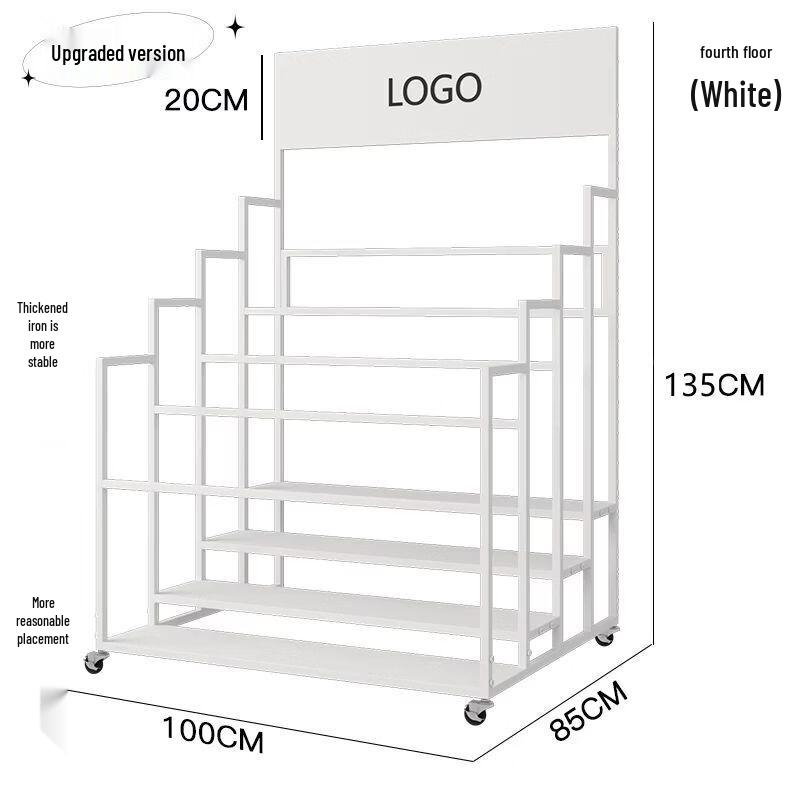 Yoga Mat & Fitness Equipment Storage Rack