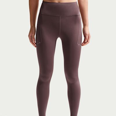 Женские леггинсы Nike Swift Женские леггинсы для бега с высокой талией 7/8 с карманами