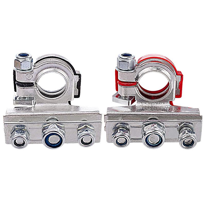 1 пара зажимов для автомобильного аккумулятора, многопортовые автозапчасти, инструменты, запорные разъемы, лодочные гонки для 12 В, 6 В, 24 В, трактор UTV