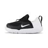 Кроссовки Lil' Swoosh Низкие Спортивные Повседневные Черно-белые для Младенцев и Малышей AQ3113-001