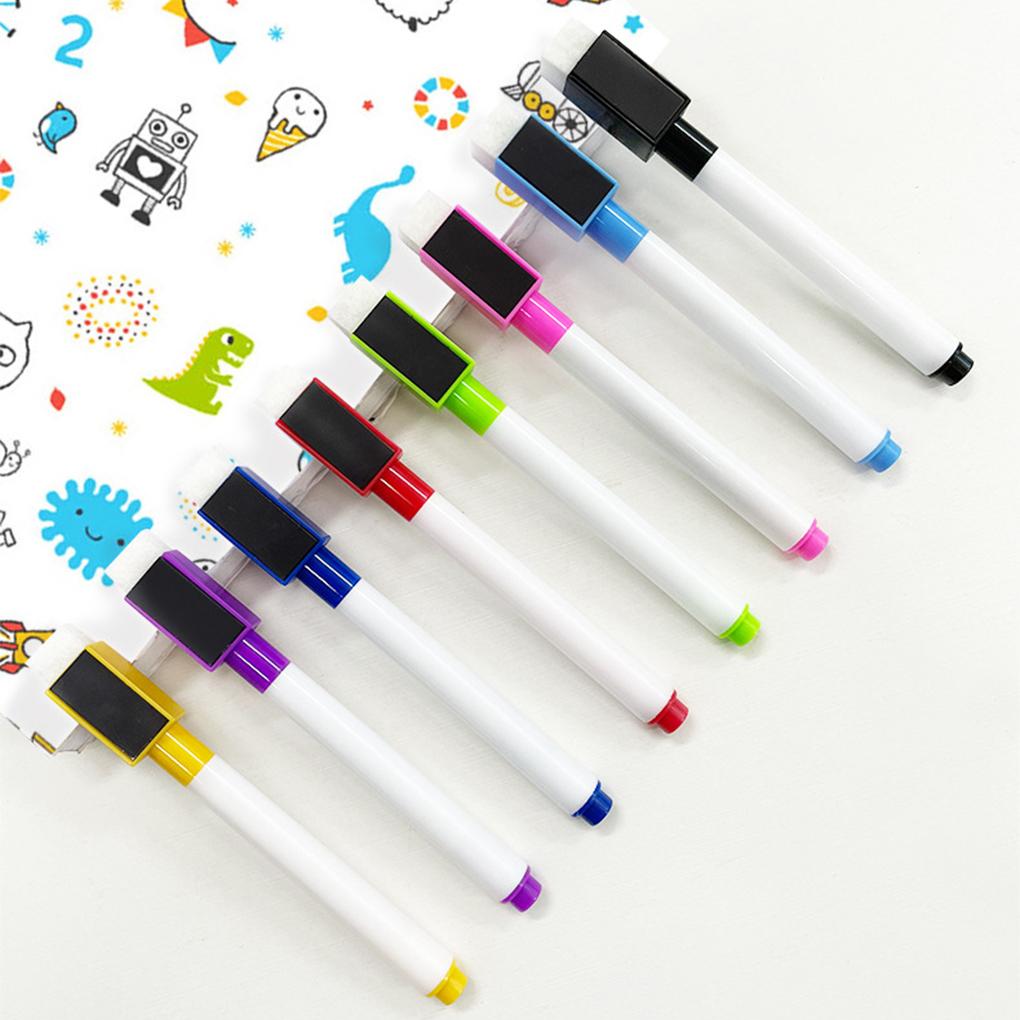 Whiteboard Pen Erasable Filling Handle Kid Drawing Pens Student Writing Tool Company Household Classroom Using