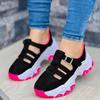 Новинка 2023 года, женская спортивная обувь на толстой подошве, модная повседневная удобная обувь без шнуровки на плоской подошве, женская удлиняющая вулканизированная обувь