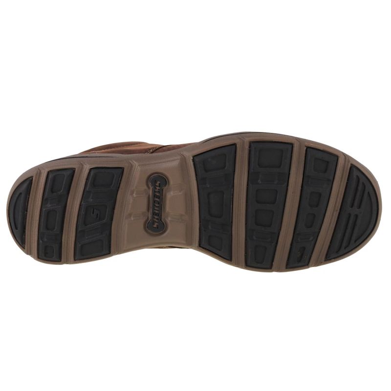 Skechers Harper Melden boots 100% leather brown