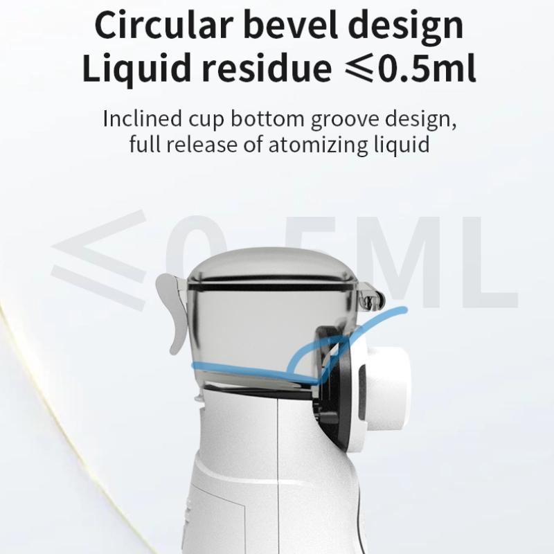 Portable Handheld Atomizer Medical Grade Electronic Atomizer for Children and Adults Ultrasonic Microgrid Household Atomizer