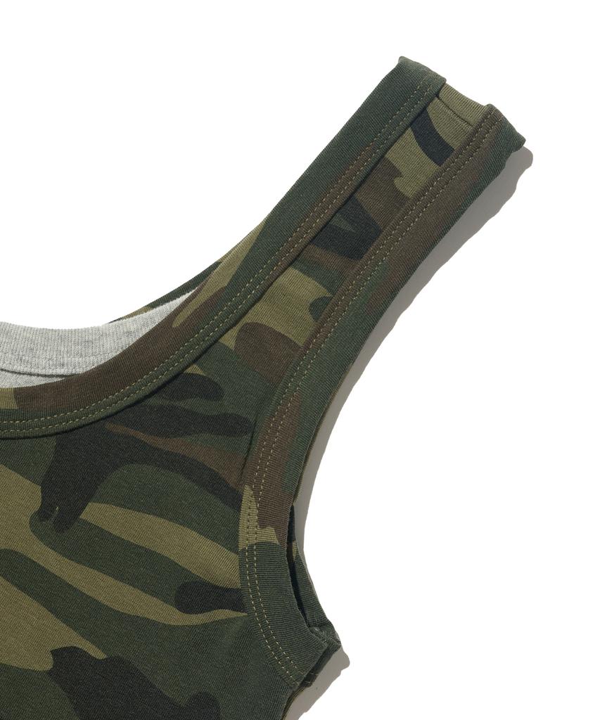 CARGOBROS ДЛЯ ЖЕНЩИН Топ без рукавов Urban Camo 85 (хаки)