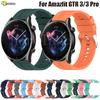 22MM WatchBand Strap For Amazfit GTR 3 Pro Smart Wristband Silicone Bracelet Band For Xiaomi Watch S4 S3 for Keep Watch Pilot 1