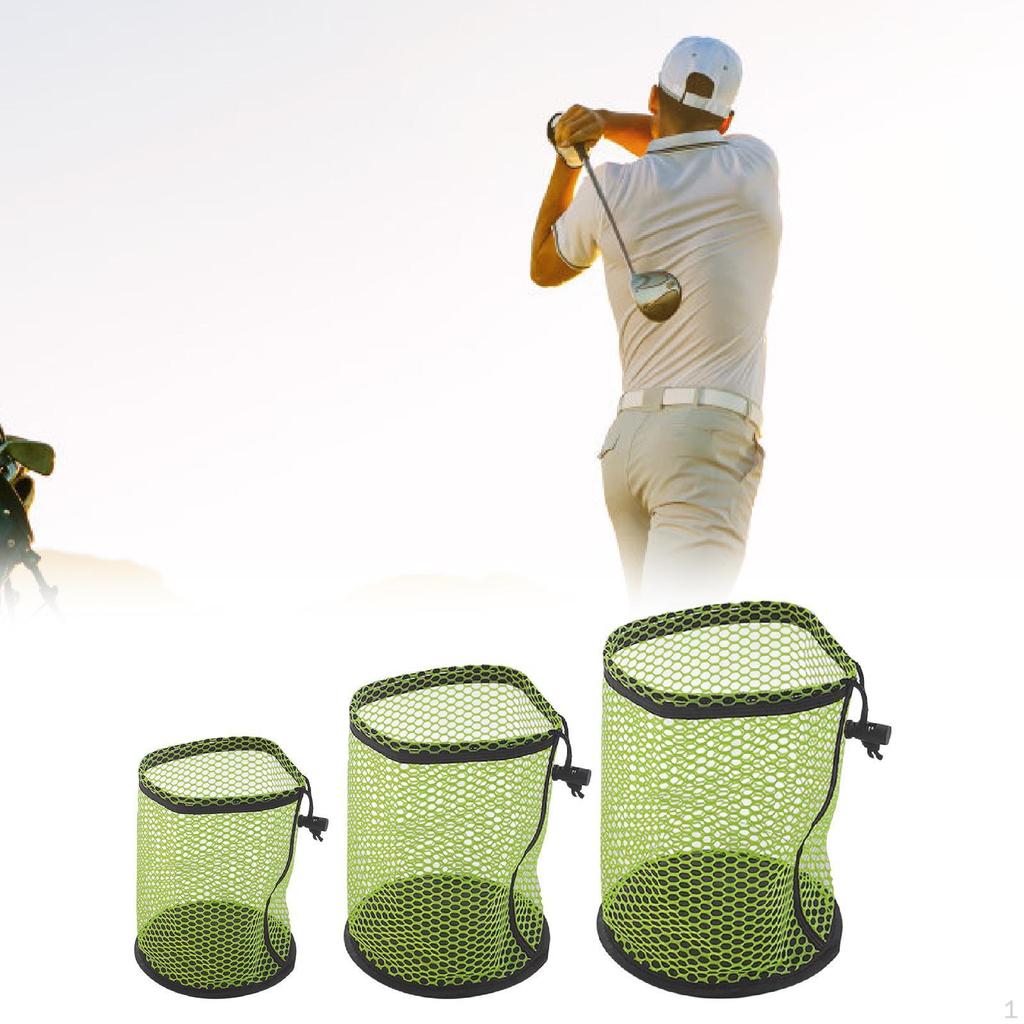 3 шт. сумки для мячей для гольфа, сетчатые аксессуары, легкий органайзер для теннисных мячей