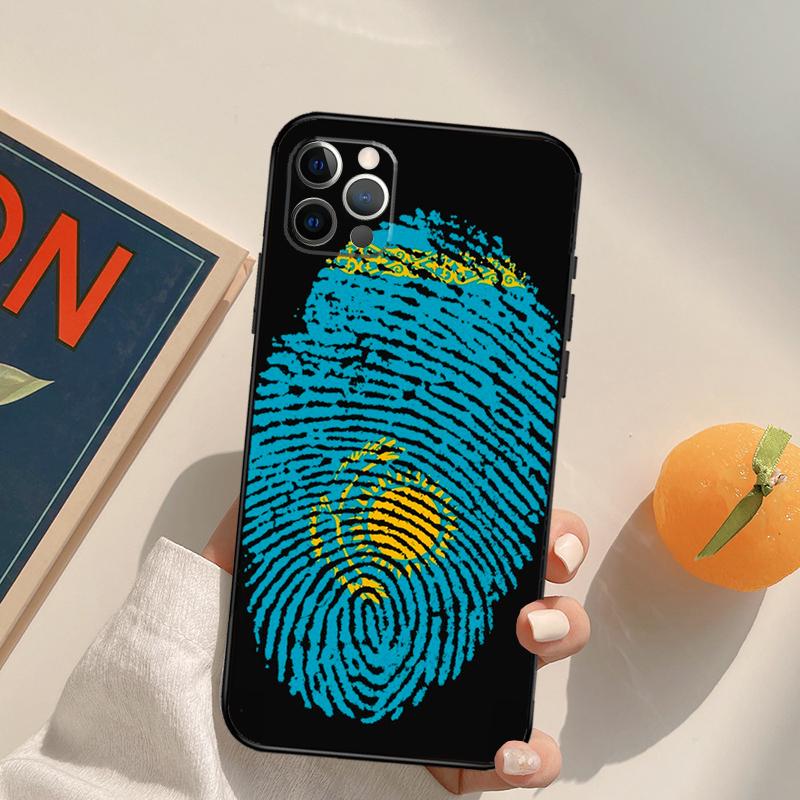 Чехол-арт с флагом Казахстана для iPhone 13 12 Mini SE 2020 SE 2022 6S 7 8 Plus X XR XS Max 11 12 13 Pro Max Capa