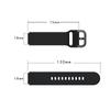 Silicone Strap for Xiaomi, Garmin Vivoactive 3/4S, Huawei B5 - 18mm Printed Band