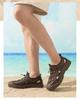 Caesar Men's Outdoor Mountaineering Trail Shoes 2026 New Men's Baotou Mesh Sandals Summer Breathable Dad Shoes
