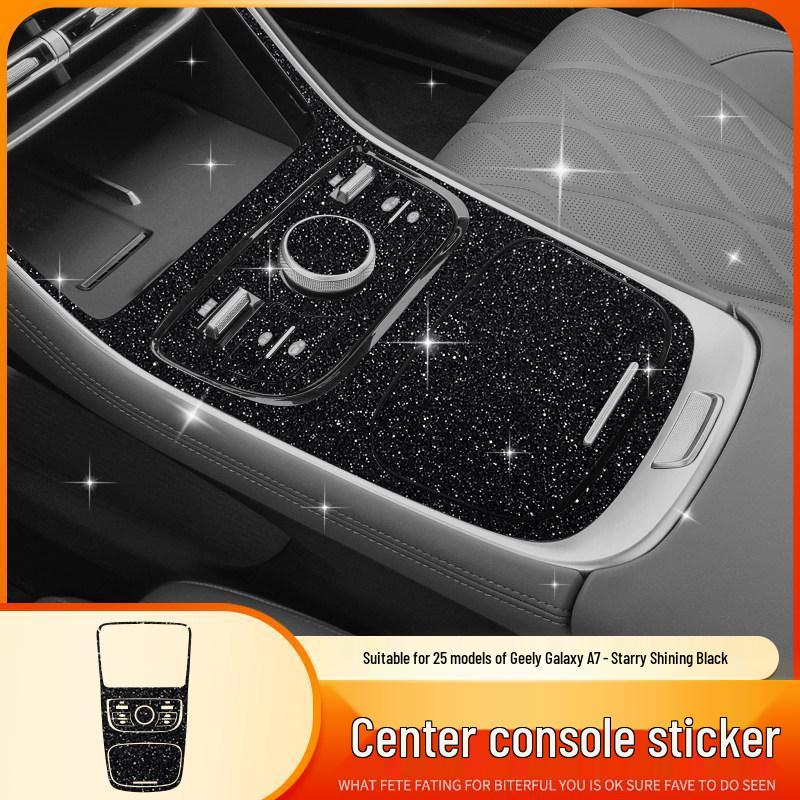 Geely Galaxy A7 Center Console Starry Sky Protective Film - Car Interior Decoration Stickers.