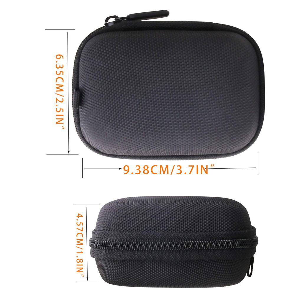 Чехол для хранения WAIYUJP, совместимый с диктофоном PLAUD NotePin AI, защитный чехол для переноски и хранения (черный)