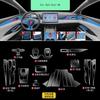 Для Byd Seal 06 Защитная пленка для медиа-панели, навигации, центральной консоли и дверей салона автомобиля из ТПУ, устойчивая к царапинам