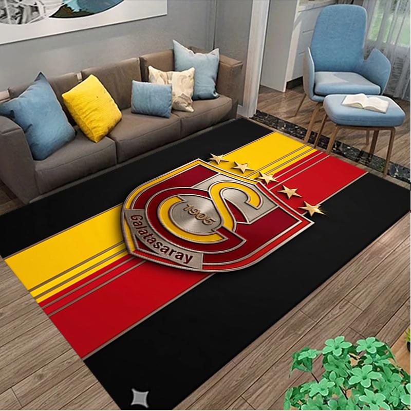 1 шт. Ковер Galatasaray SK, Удобный печатный ковер для дома, Уютный коврик под офисное кресло