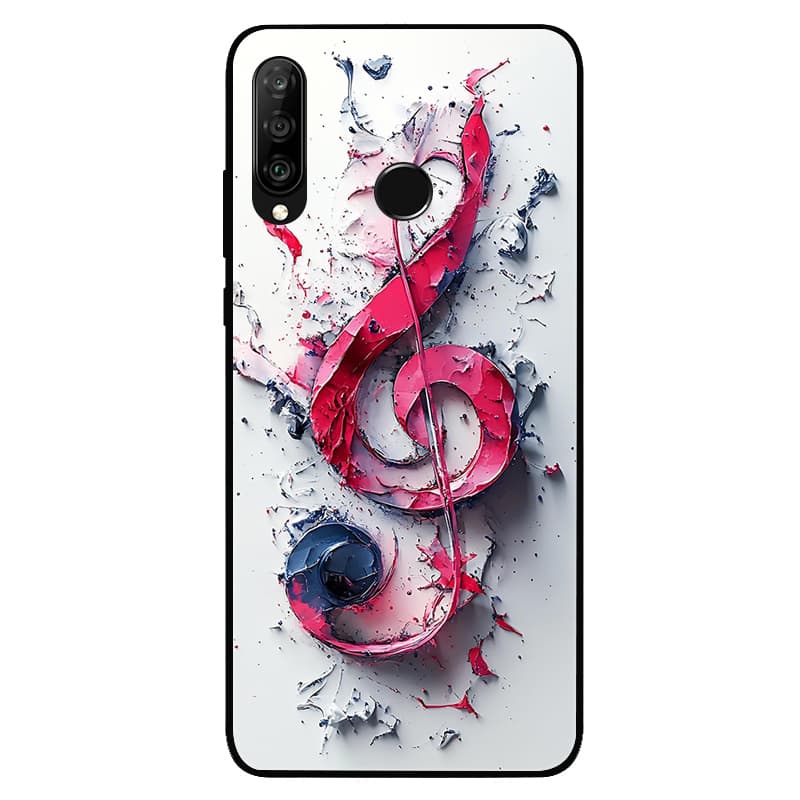 For Huawei P30 Lite Case Cover 6.15 inch Soft TPU Phone Case For Huawei P 30 lite Bumper Cover For Huawei P30 lite Coques Fundas